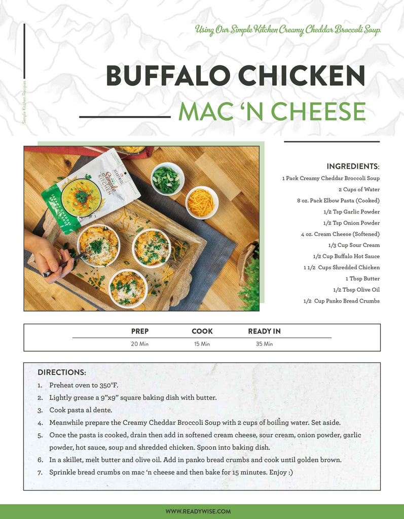 Buffalo Chicken Mac 'N Cheese Recipe