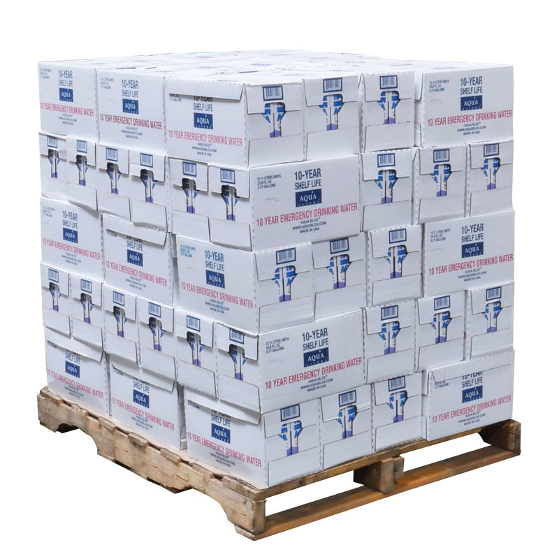 Aqua Literz Water Pallet (75 Cases)  ReadyWise