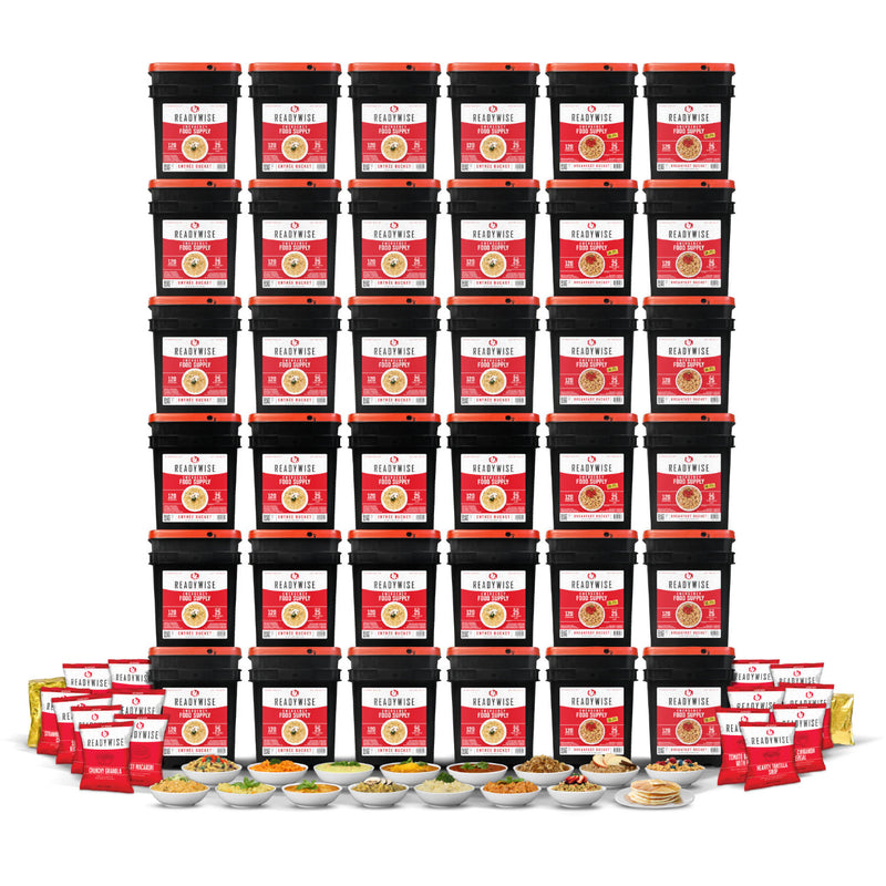 4320 Servings of Long Term Emergency Food Supply  ReadyWise