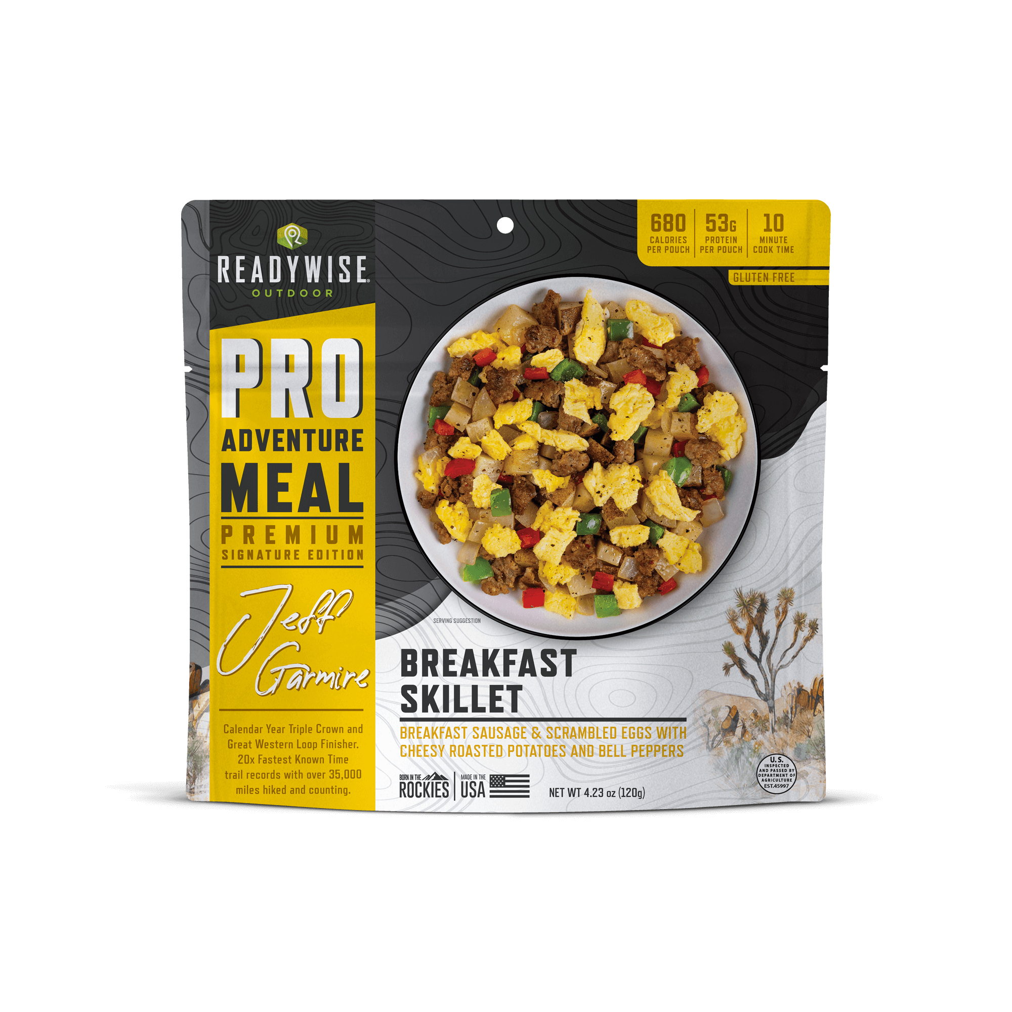 Pro Meals Outdoor Variety Pack - Bucket of 8 Individual Meals