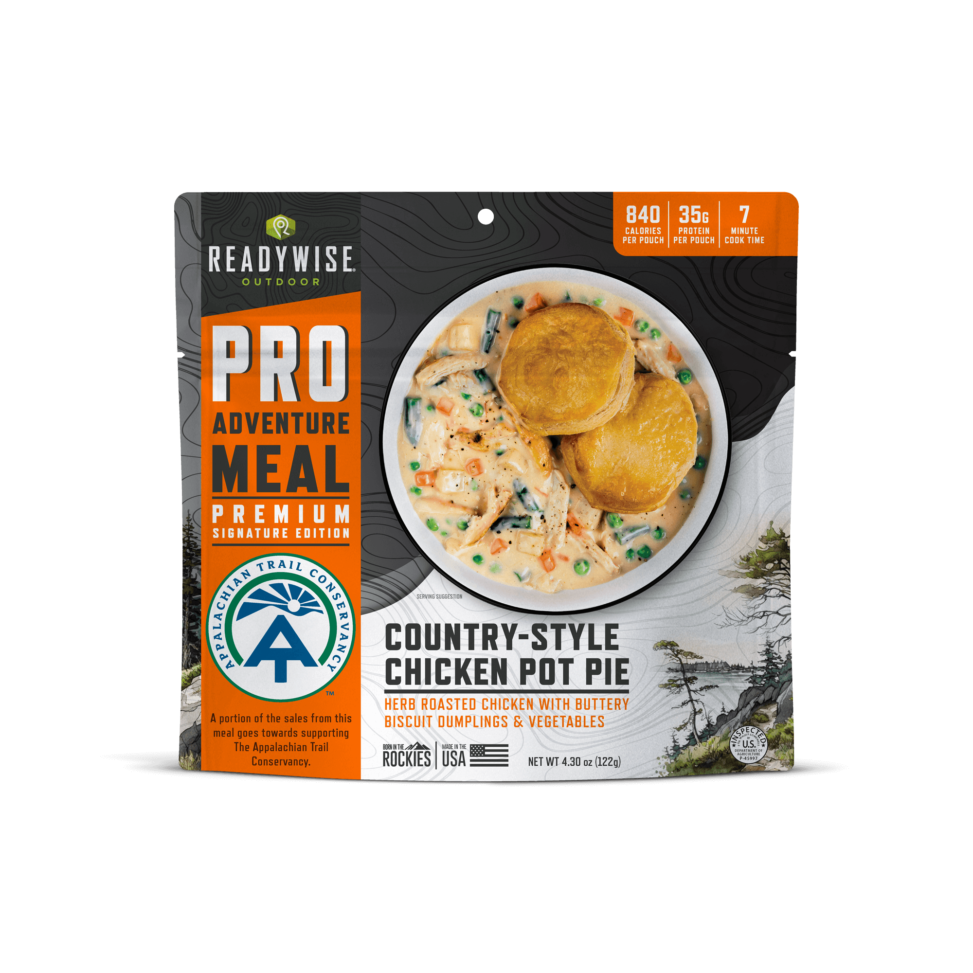 Pro Meals Outdoor Variety Pack - Bucket of 8 Individual Meals