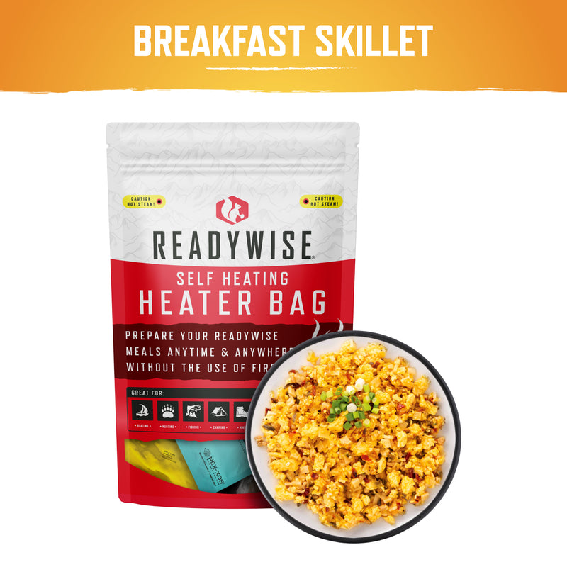 Self Heating Kit - Breakfast Skillet + Snack