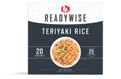 Emergency Food Favorite - Teriyaki Rice (5 x 4 Serving Pouches)