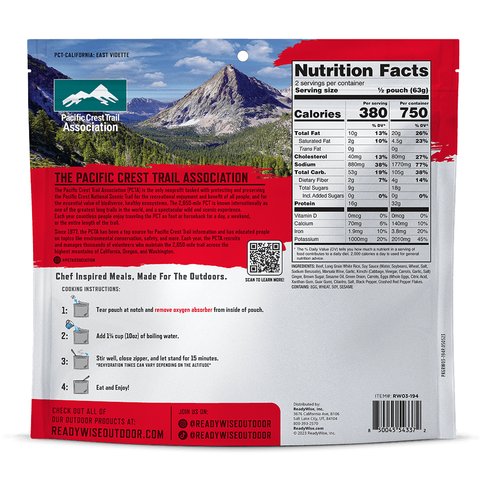 ReadyWise Adventure Pro Meal Bundle