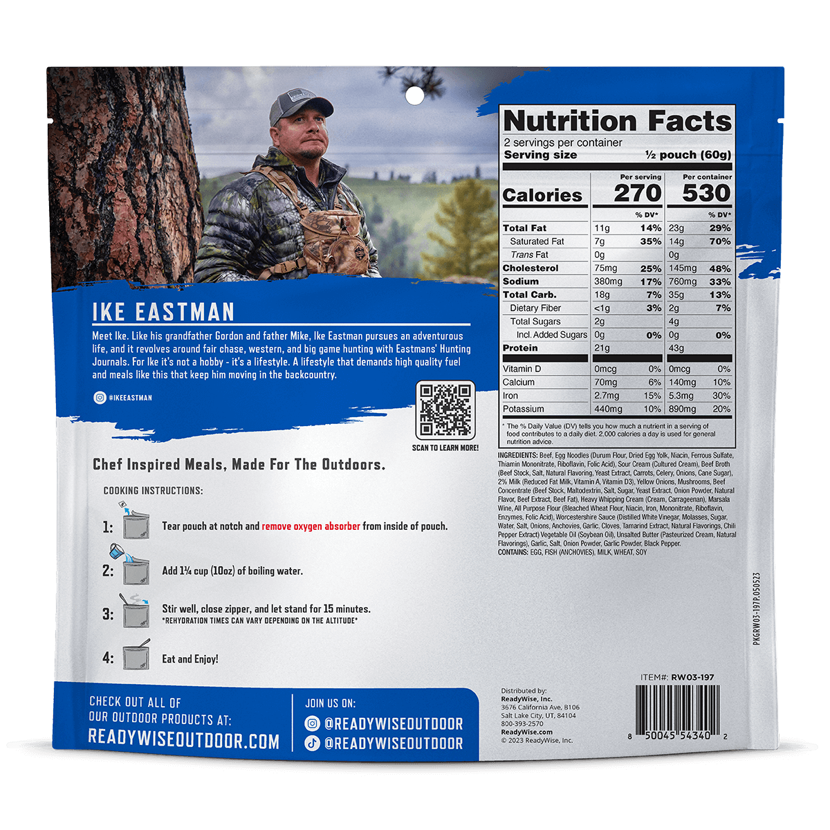 ReadyWise Adventure Pro Meal Bundle