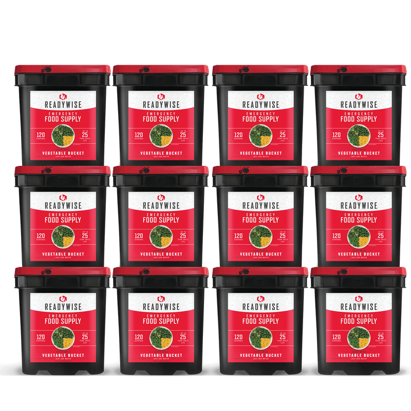 1440 Serving Freeze Dried Vegetable Bundle  ReadyWise