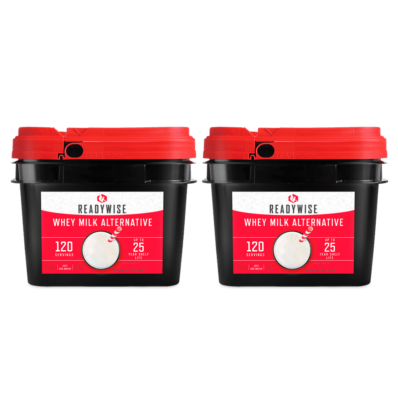 240 Servings Emergency Whey Milk Alternative Bundle  ReadyWise