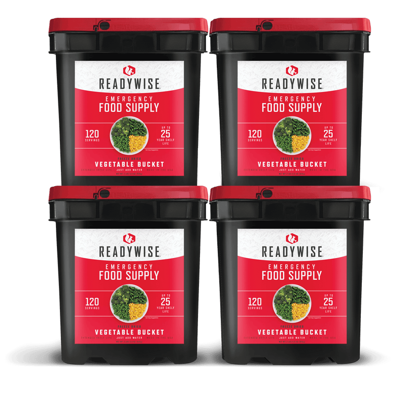 480 Serving Freeze Dried Vegetable Bundle  ReadyWise