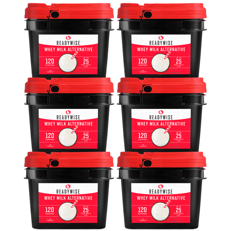 720 Servings Emergency Whey Milk Alternative Bundle  ReadyWise