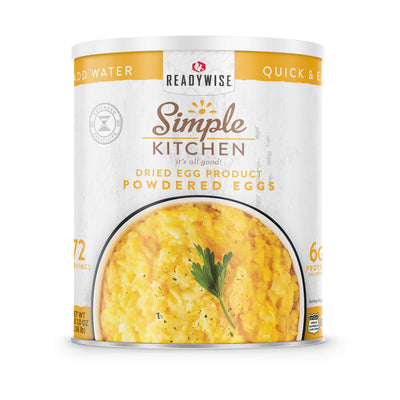#10 can of powdered eggs