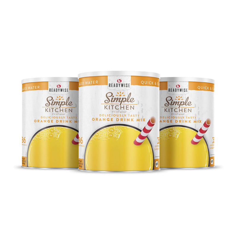 Orange Drink Mix Bundle -  #10 Can  ReadyWise