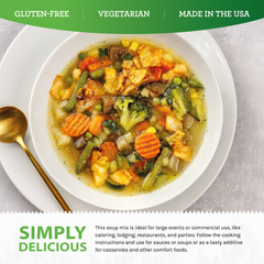 Garden Vegetable Soup Mix - 16 Servings per Pouch