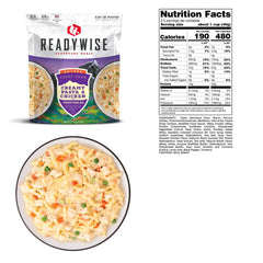 Crest Peak Creamy Pasta & Chicken  ReadyWise