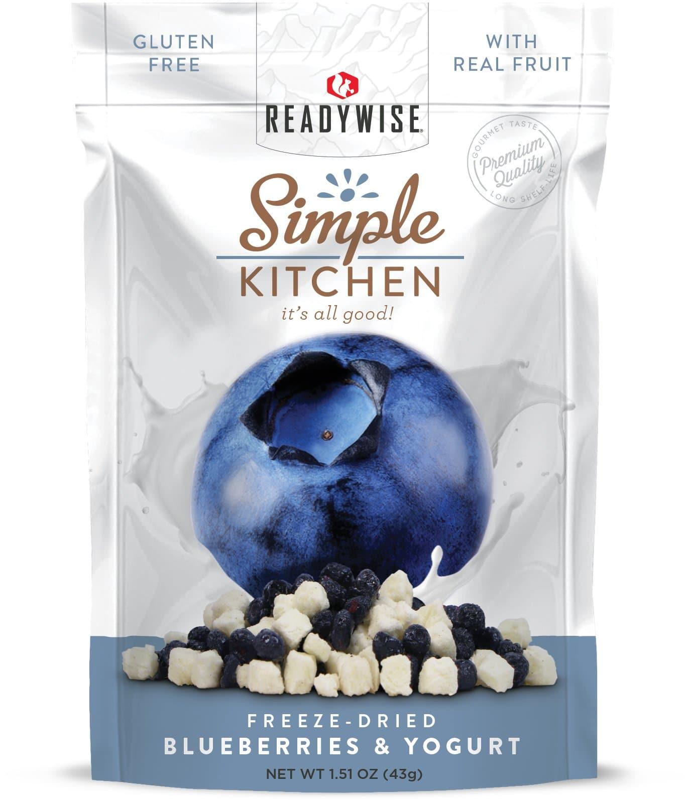 Freeze-Dried Blueberries & Yogurt - 6 Pack  ReadyWise