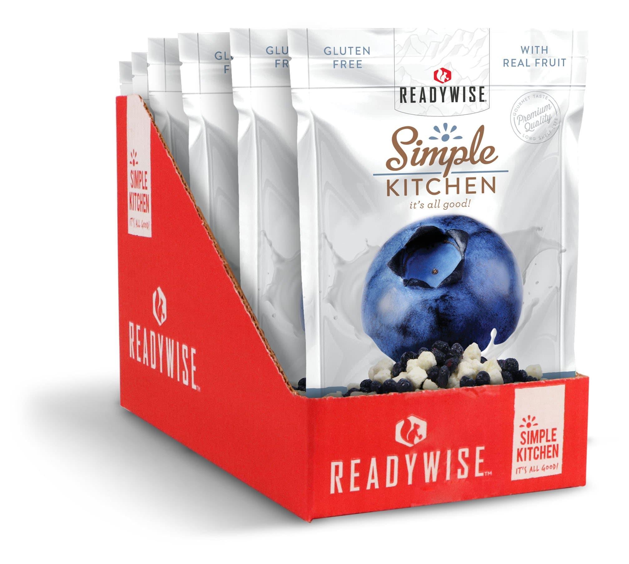 Freeze-Dried Blueberries & Yogurt - 6 Pack  ReadyWise