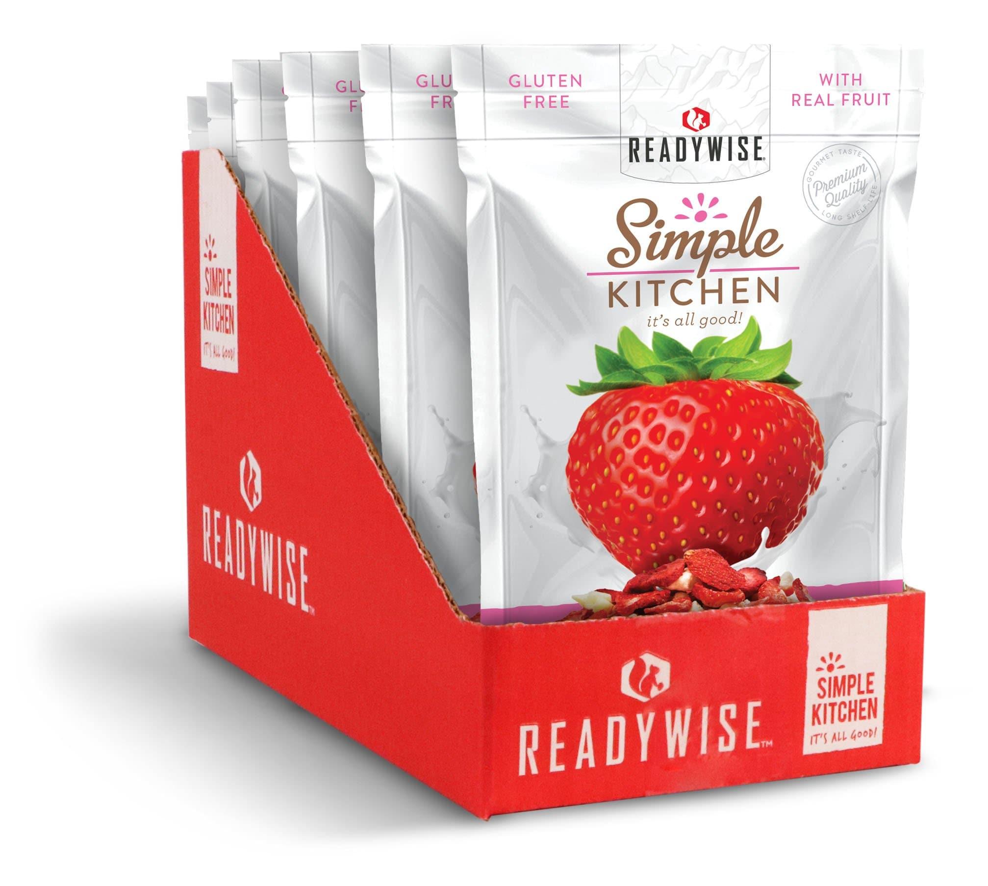Freeze-Dried Strawberries & Yogurt - 6 Pack  ReadyWise