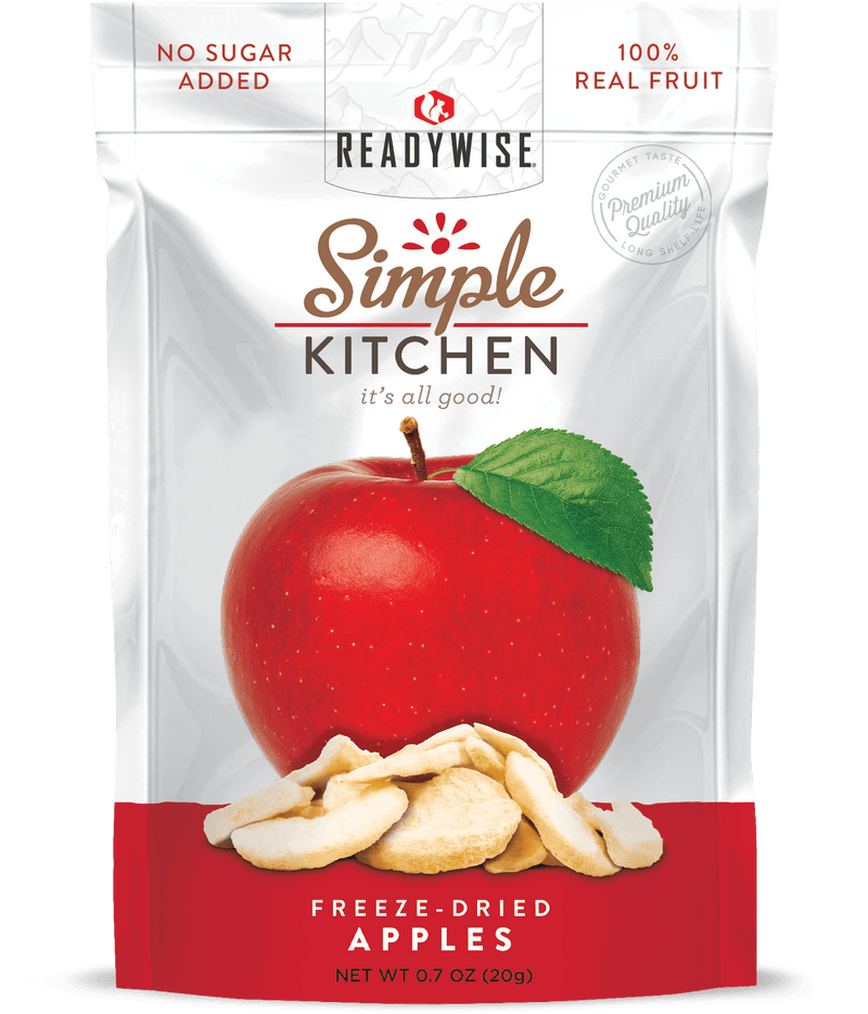 Freeze-Dried Sweet Apples - 6 Pack  ReadyWise
