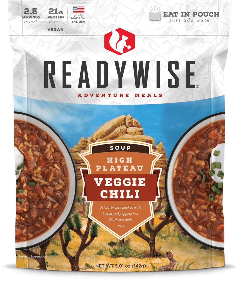 High Plateau Veggie Chili Soup - ReadyWise