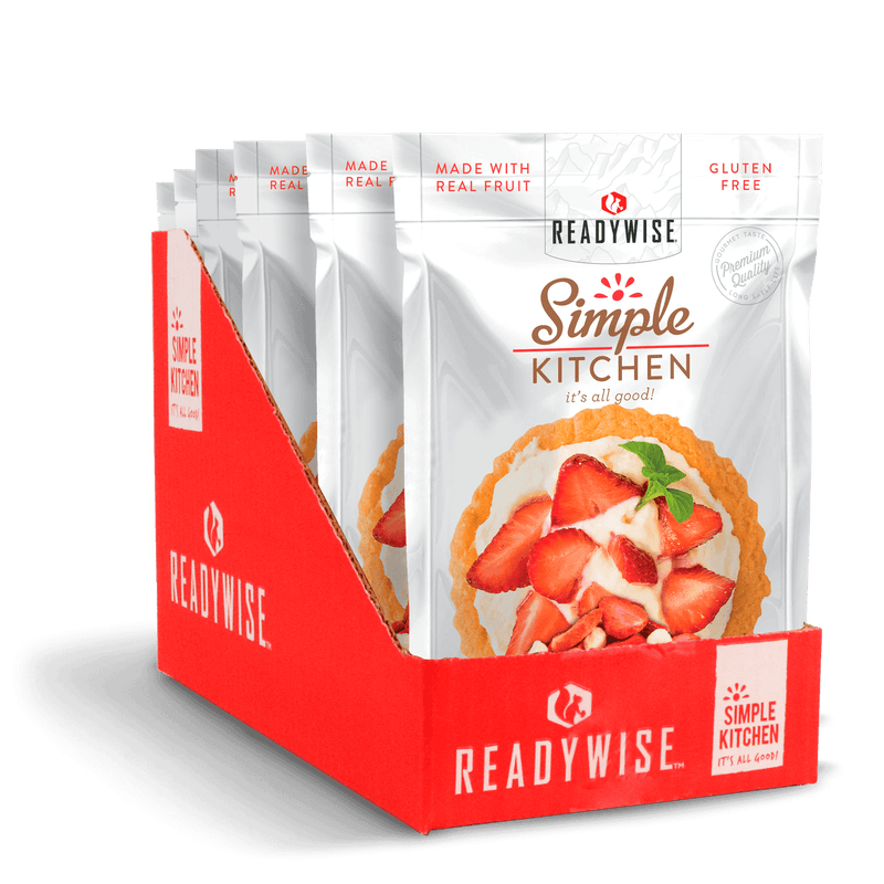 Simple Kitchen Strawberry Yogurt Tart - 6 Pack  ReadyWise