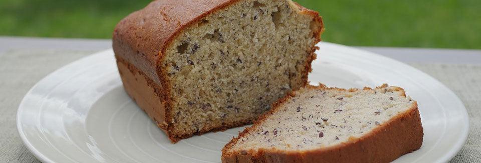 Banana Bread With Brown Butter Glaze and Simple Kitchen Freeze-Dried Fruit