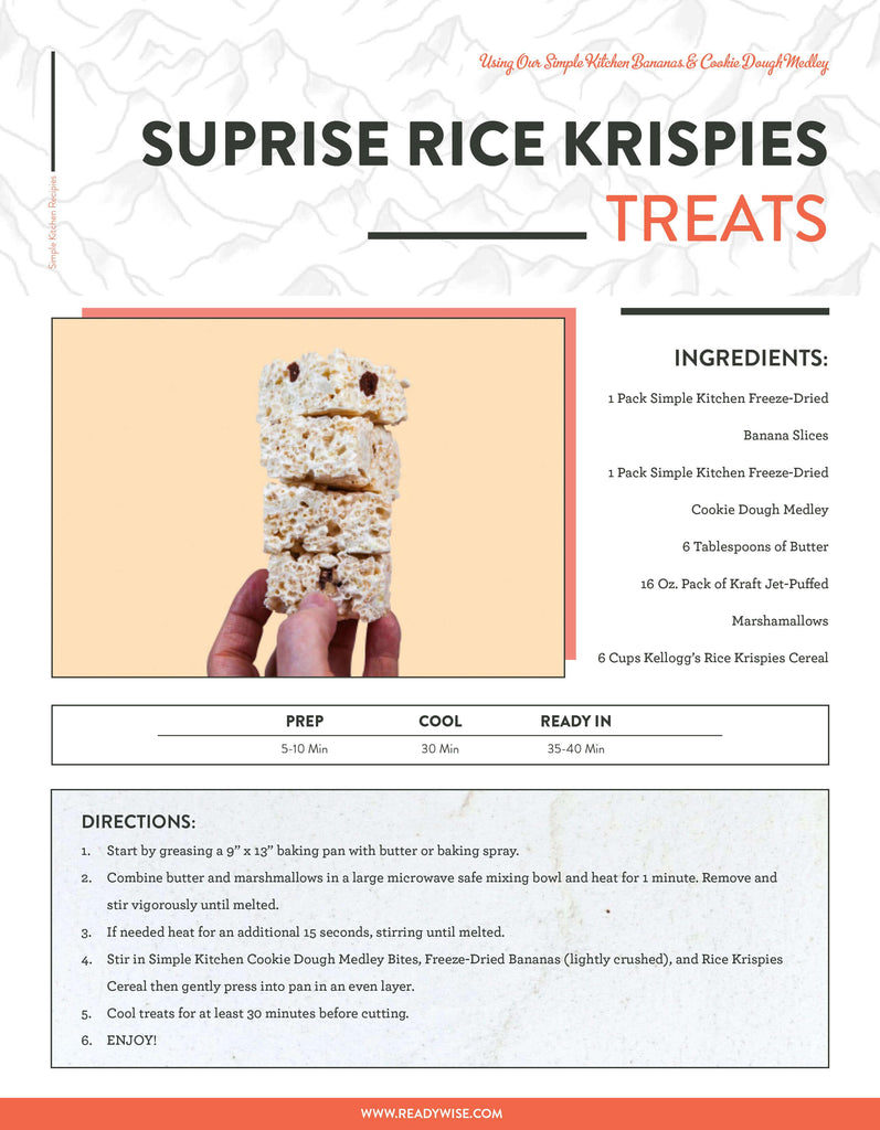 Surprise Rice Krispies Treat Recipe