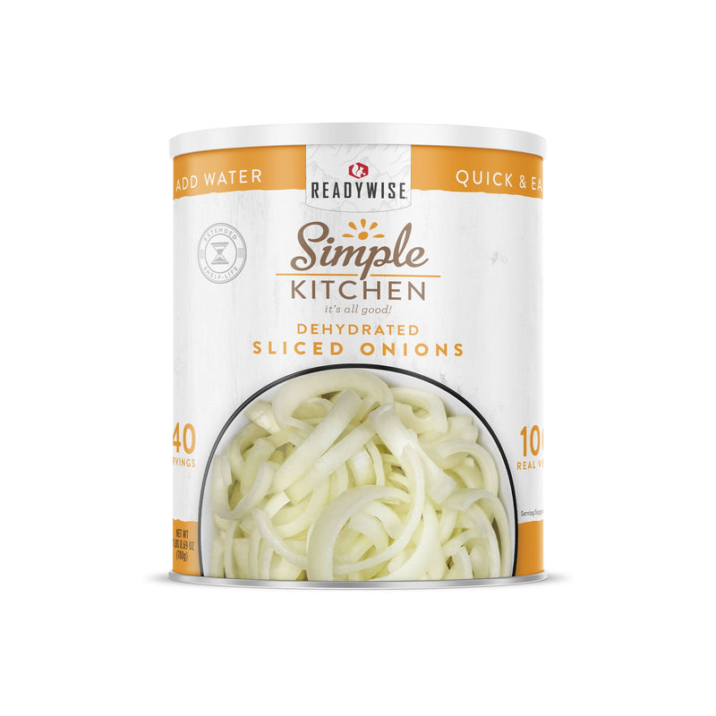 Sliced Onions- Dehydrated #10 Can- 140 Servings | ReadyWise