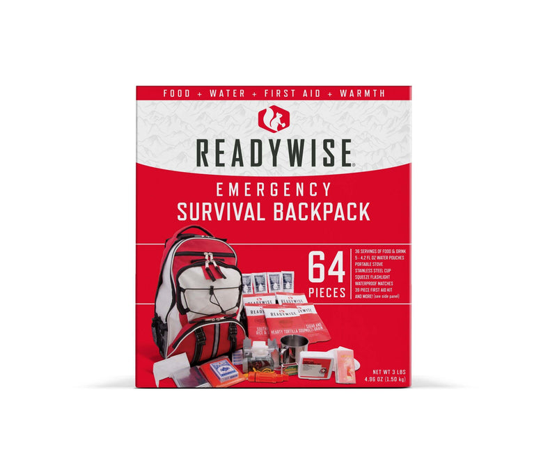 ReadyWise Red Survival Backpack