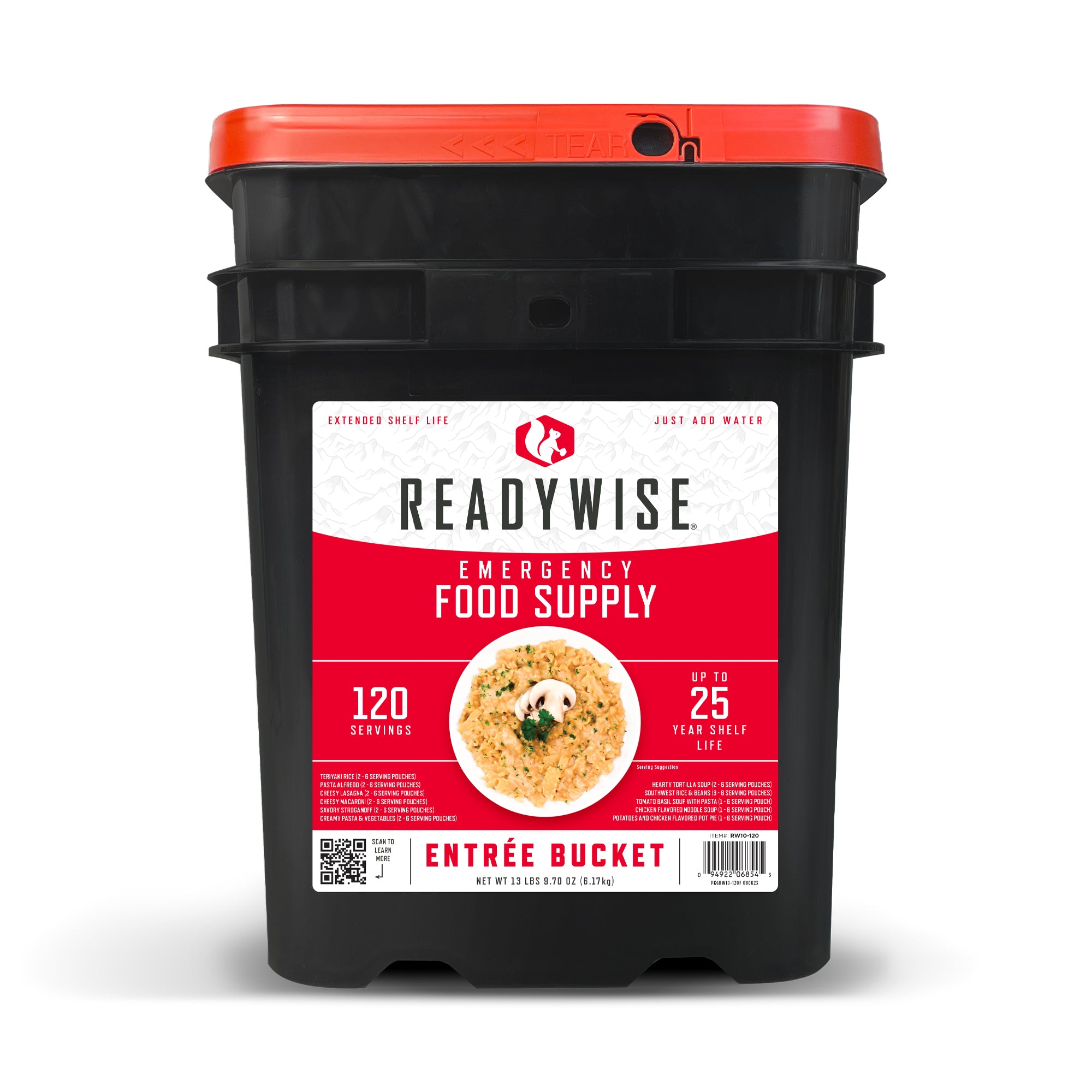 360 Servings of ReadyWise Emergency Survival Food Storage