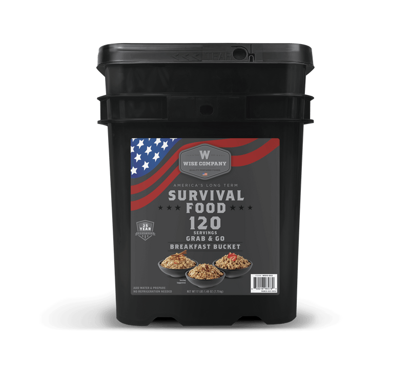 WFS 120 Serving Breakfast Only Grab and Go Bucket