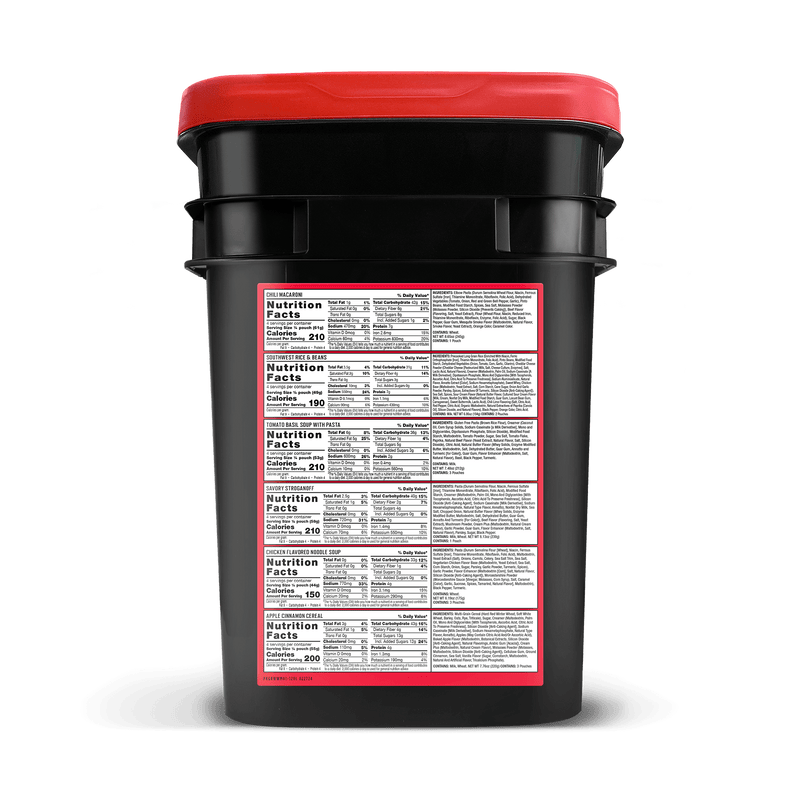 ReadyWise 120 Serving Emergency Food Supply Bucket