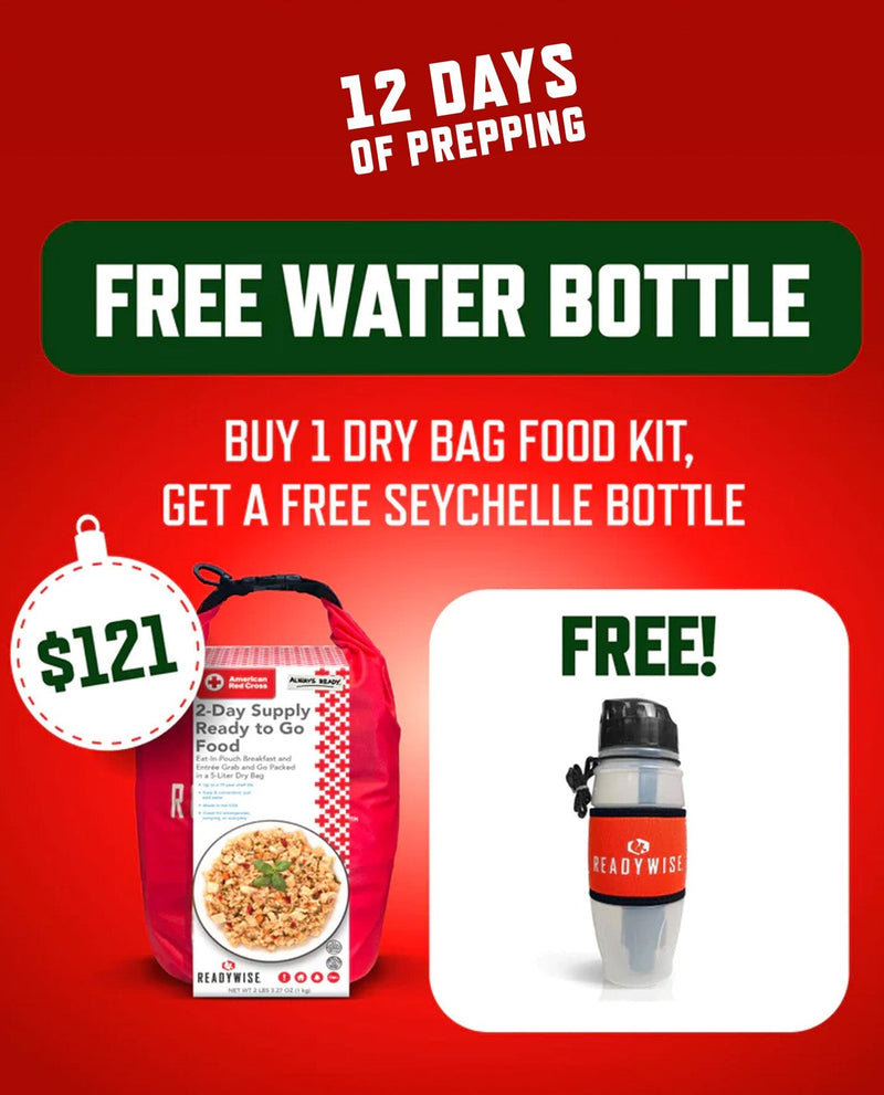 Buy 1 Dry Bag Food Kit, Get a FREE Seychelle Bottle