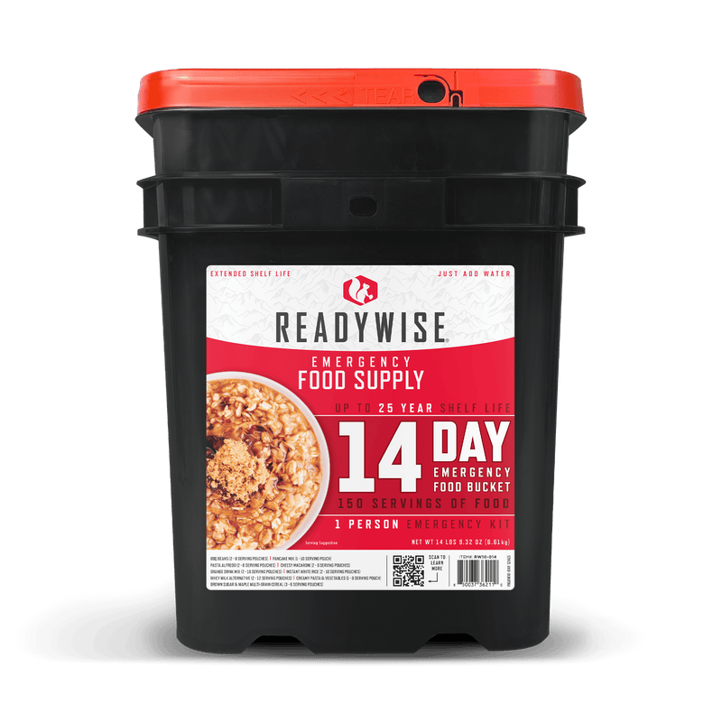 Buy a Prepper Pack Get a Free 14 Day Food Supply