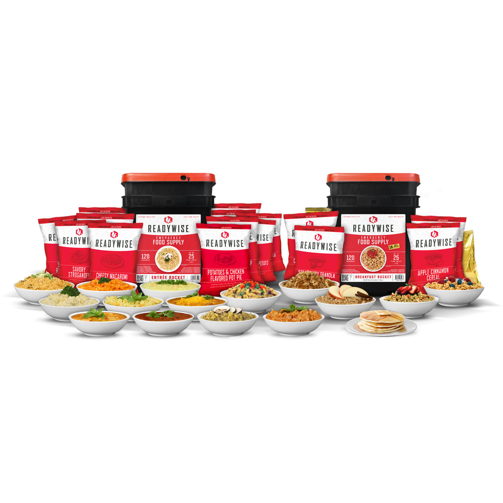 240 Serving Package of Long Term Emergency Food Supply  ReadyWise   