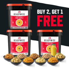 Buy 2 Prepper Packs, Get 1 Free