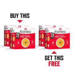 Buy Two 72 Hour Kits, Get Two Free  ReadyWise   