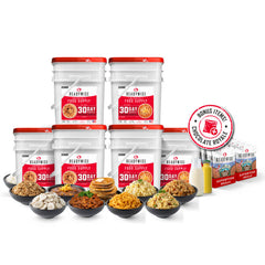 90-Day Emergency Food Supply + 2 FREE Choc Royale Mix