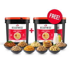 Buy 1, Get 2 Free - 100 Serving Sampler Buckets