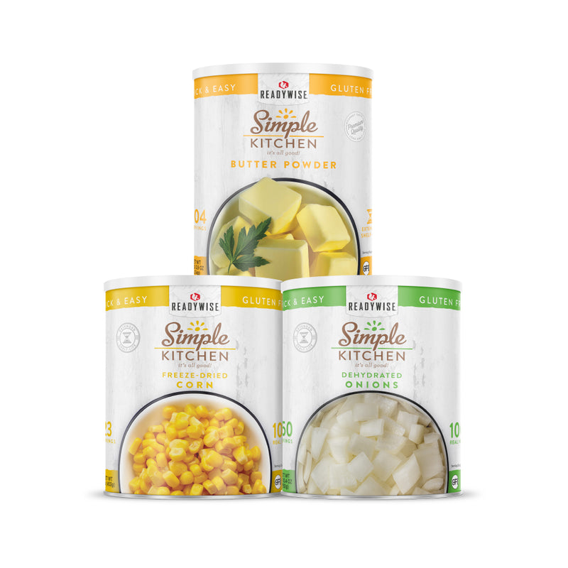Corn, Onion, Butter Bundle