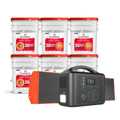 Buy Solar Generator - Get FREE 90 Day Food Supply