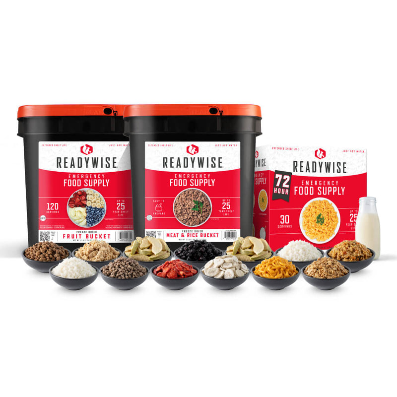 Meat, Fruit & 72-Hour Kit Bundle