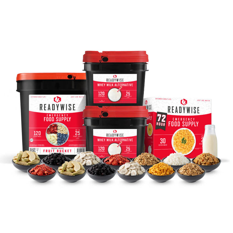 Fruit, Milk & 72-Hour Kit Bundle