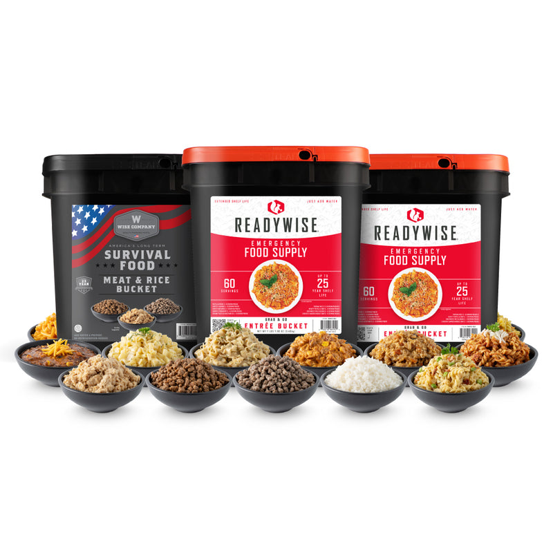 Wise Meat & Emergency Food Bundle