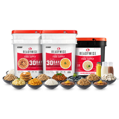 30 Day Supply + Calorie Booster Bucket Bundle