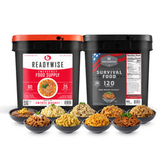 60 Serving Entree & Wise BBQ Beans Bucket Bundle