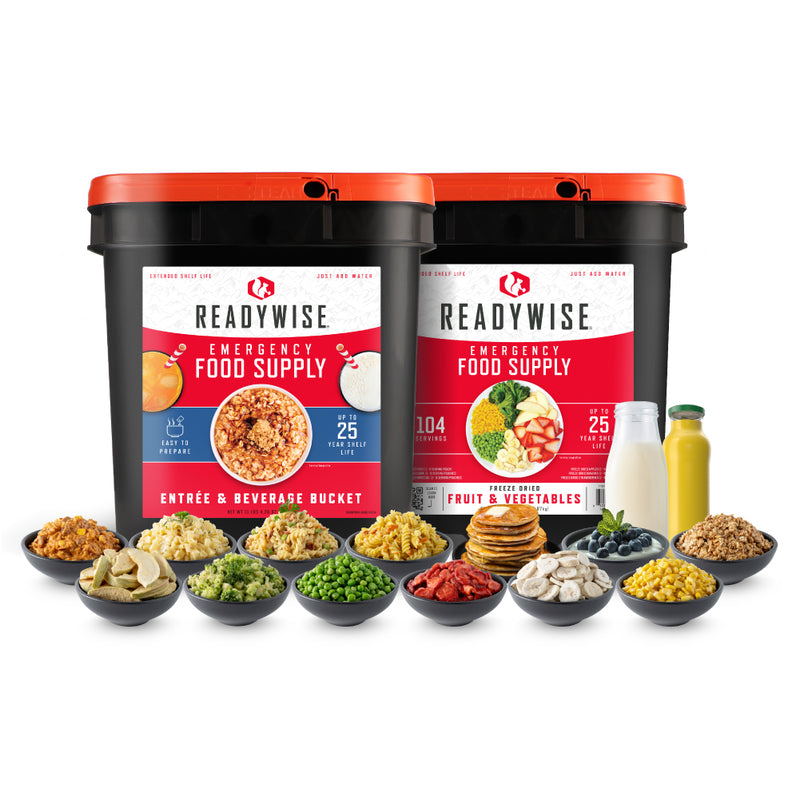 Buy a Entree & Beverage Bucket, Get a Free Fruit & Vegetable Bucket