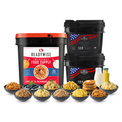Buy a 120 Serving Entree & Beverage Bucket, Get a Free Wise Milk and Egg Bucket