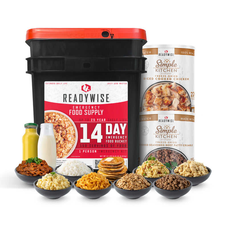 2 Week Food Supply & Protein #10 Can Bundle
