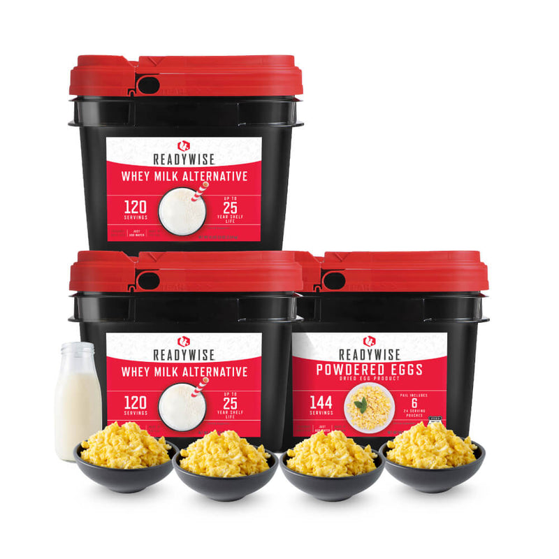 Two Milk Buckets & Egg Bucket Bundle