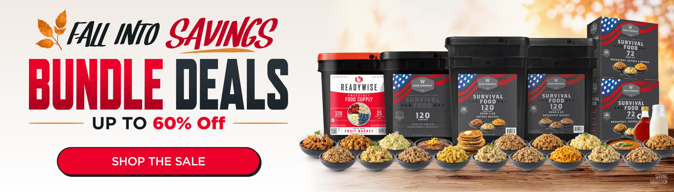 Fall into Savings Sale Banner