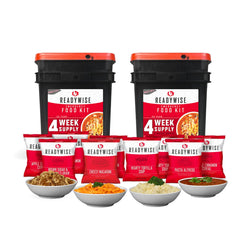 Buy a 4 Week Emergency Food Supply, Get a Free Calorie Booster Bucket